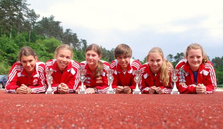 Sophia Hutzler, Daniela Gantschir, Elisa Leitner, Felix Mller, Milena Garhamer und  Magdalena Herbst